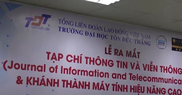 Đại học Tôn Đức Thắng ra mắt Tạp chí Thông tin và Viễn thông JIT.