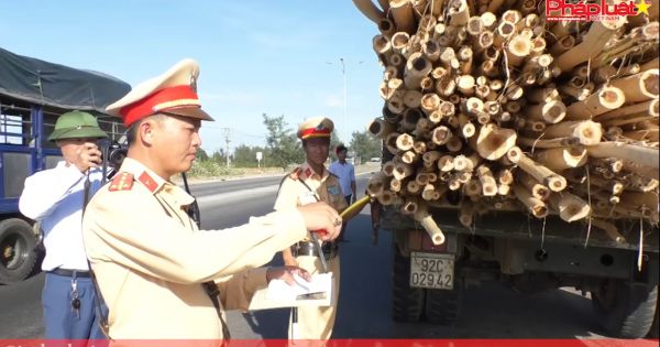 Công tác xử lý xe quá khổ, quá tải tại Quảng Nam