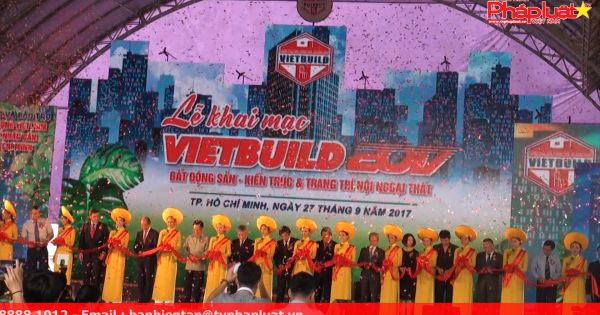 Vietbuild lần 2-2017: Khách hàng quan tâm kiến trúc xanh và kính chống đạn