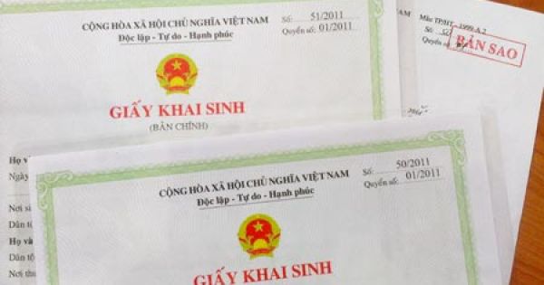 Khai sinh cho con không cần xuất trình đăng ký kết hôn