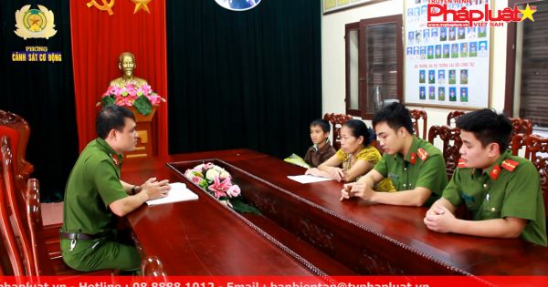 Trao trả cháu bé 13 tuổi sau hai ngày thất lạc