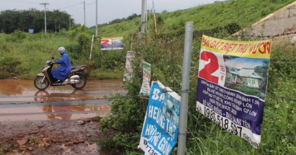 Khuyến cáo không mua bán đất quanh sân bay Long Thành