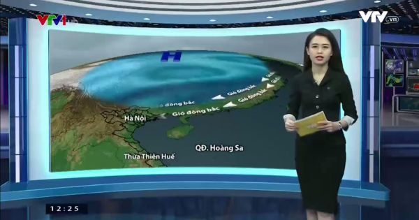 Bản tin thời tiết 12h30 - 05/11/2017