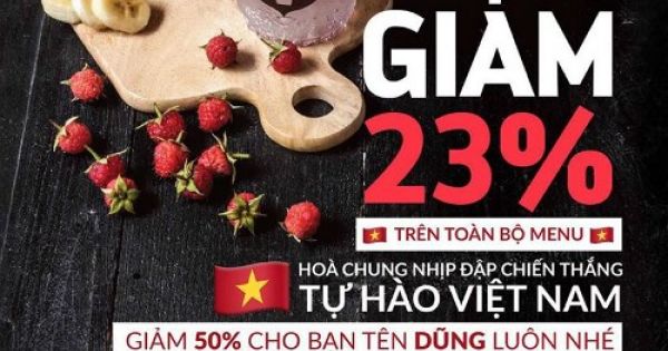 Mừng tuyển U23 vào chung kết, hàng loạt cửa hàng sale sốc với điều kiện “khó đỡ”