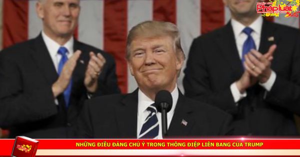 Những điều đáng chú ý trong Thông điệp Liên bang của ông Trump