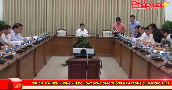 TPHCM: Ô nhiễm không khí do hoạt động giao thông nằm trong chuẩn cho phép