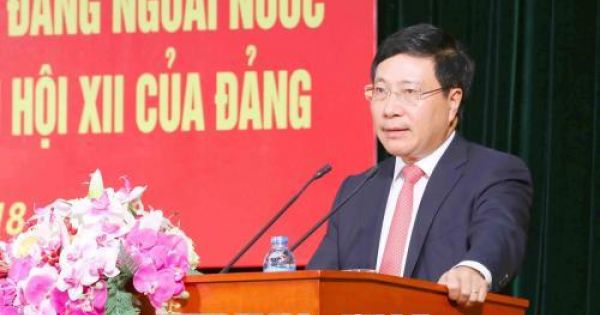 Hội nghị công tác Đảng ngoài nước năm 2018