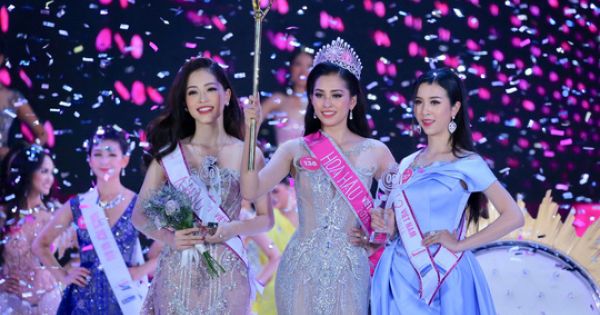 Trần Tiểu Vy đăng quang Hoa hậu Việt Nam 2018