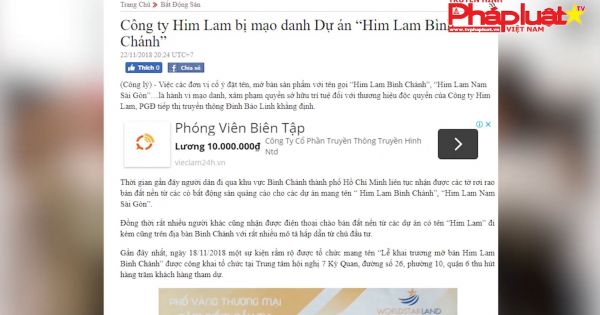 Loạn thị trường bất động sản - Mạo danh các thương hiệu uy tín