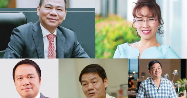 Việt Nam có 5 tỷ phú trong danh sách của Forbes