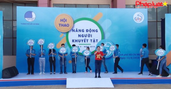 400 vận động viên tham gia Hội thao “Năng động người khuyết tật” lần thứ 5 năm 2019