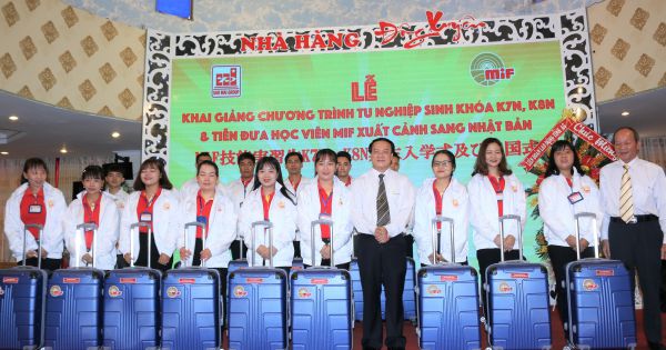 MIF đưa thực tập sinh sang Nhật Bản làm việc