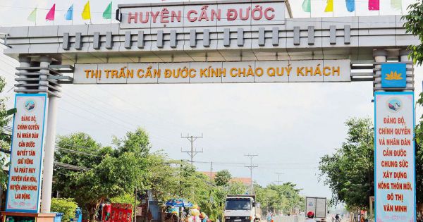 Bí thư huyện Cần Đước bị kỷ luật khiển trách do sai phạm trong quản lý đất dai