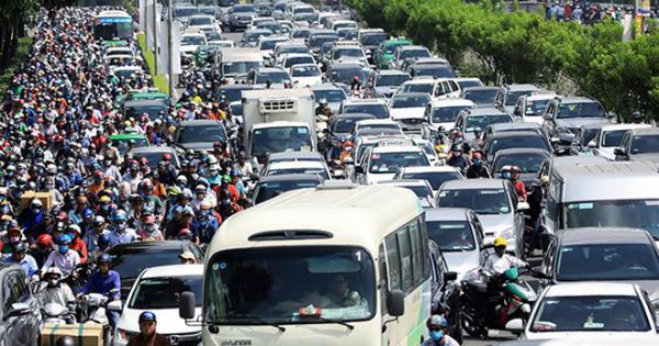 TPHCM: Thu phí ôtô vào trung tâm vì kẹt xe nghiêm trọng