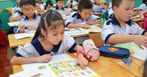 TPHCM: Gần 95% học sinh lớp 1 được học tiếng Anh