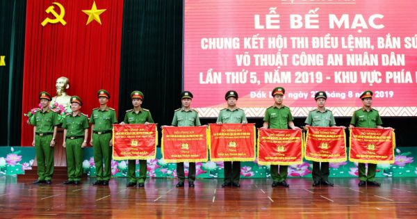 Chung kết Hội thi điều lệnh, bắn súng, võ thuật CAND lần thứ 5