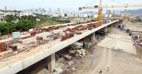 Nha Trang: Nút giao thông 1.200 tỷ đồng chậm tiến độ