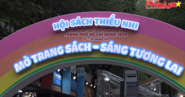 Hội sách thiếu nhi Thành phố Hồ Chí Minh “Mở trang sách - Sáng tương lai”