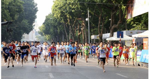 Chung kết Giải chạy Báo Hà nội mới mở rộng lần thứ 46 - Vì hòa bình năm 2019