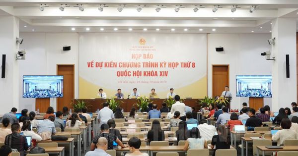 Sáng nay, khai mạc Kỳ họp thứ 8, Quốc hội khóa XIV