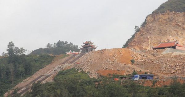 Hà Giang tạm đình chỉ thi công dự án khu du lịch tâm linh Lũng Cú 800 tỷ đồng