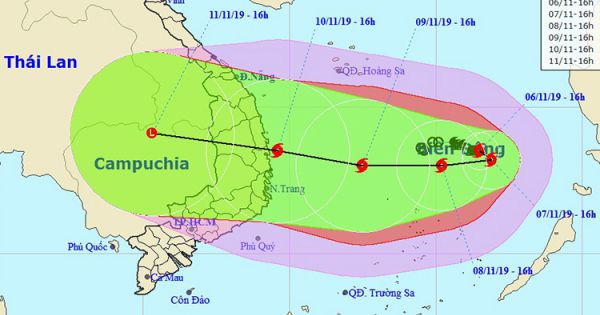 Nakri có thể là bão mạnh nhất từ đầu năm ở Biển Đông