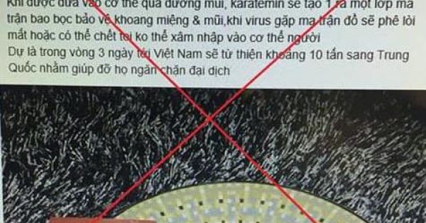 Công an triệu tập người tung tin dùng ma túy để trị virus corona