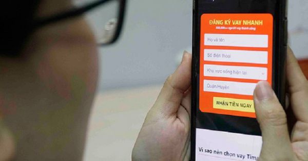 Bộ Công an trả lời việc vay tiền qua app