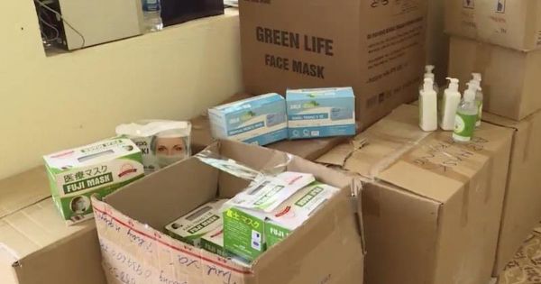 Tạm giữ 12.500 chiếc khẩu trang GREEN LIFE