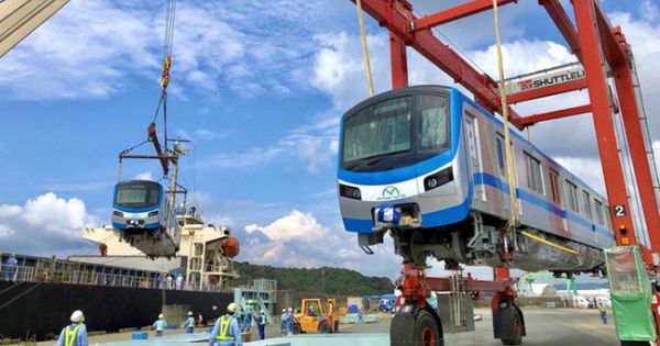 Toa tàu metro số 1 đã đến TP HCM