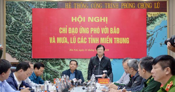 Tập trung cứu trợ, ứng phó với bão số 8