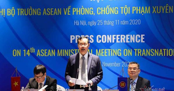 Hội nghị Bộ trưởng ASEAN về phòng, chống tội phạm xuyên quốc gia