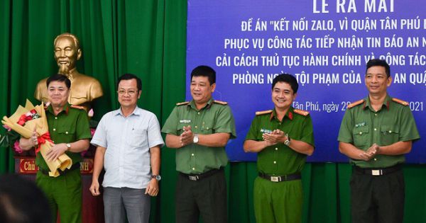 Quận đầu tiên ở TP.HCM triển khai đồng loạt mô hình Zalo an ninh