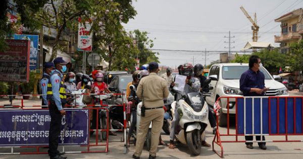 Thủ tướng Hun Sen lệnh phong tỏa cứng thủ đô Phnom Penh