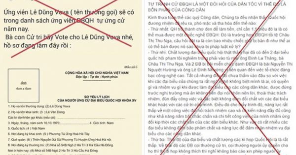 Nhận diện 4 hành vi, thủ đoạn chống phá bầu cử