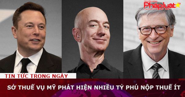 Sở Thuế vụ Mỹ phát hiện nhiều tỷ phú nộp thuế ít