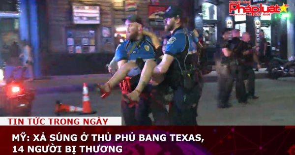 Mỹ: Xả súng ở thủ phủ bang Texas, 14 người bị thương