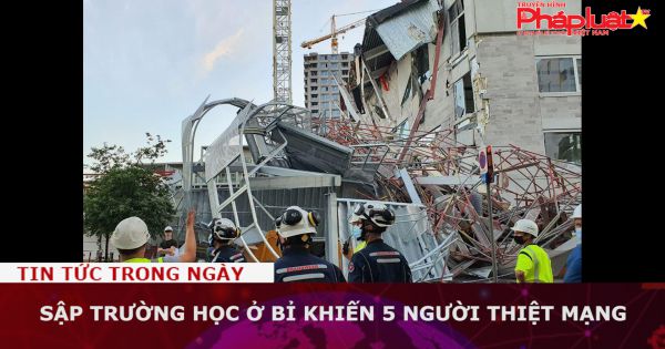 Sập trường học ở Bỉ khiến 5 người thiệt mạng