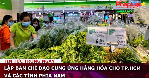 Lập Ban chỉ đạo cung ứng hàng hóa cho TP.HCM và các tỉnh phía Nam