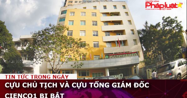 Cựu chủ tịch và cựu tổng giám đốc Cienco1 bị bắt