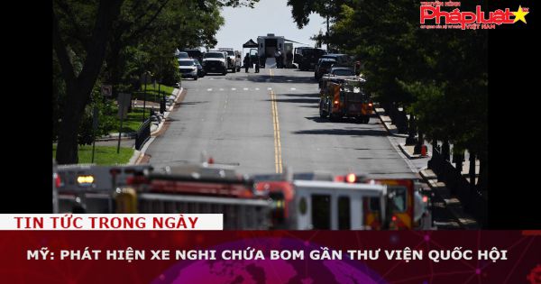 Mỹ: Phát hiện xe nghi chứa bom gần Thư viện Quốc hội