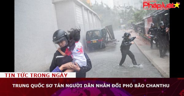 Trung Quốc sơ tán người dân nhằm đối phó bão Chanthu