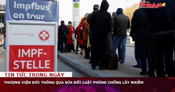 Thượng viện Đức thông qua sửa đổi Luật Phòng chống lây nhiễm