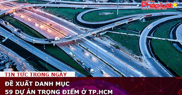 Đề xuất danh mục 59 dự án trọng điểm ở TP.HCM