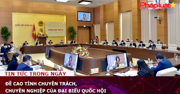 Đề cao tính chuyên trách, chuyên nghiệp của đại biểu Quốc hội