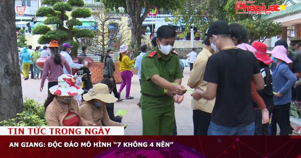 An Giang: Độc đáo mô hình “7 không 4 nên”