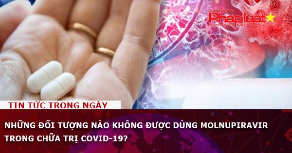 Những đối tượng nào không được dùng Molnupiravir trong chữa trị COVID-19?