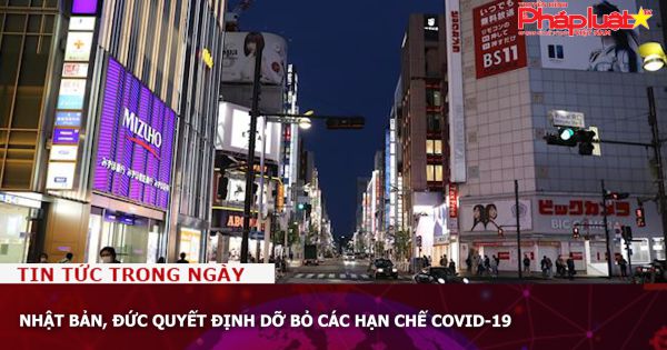 Nhật Bản, Đức quyết định dỡ bỏ các hạn chế COVID-19