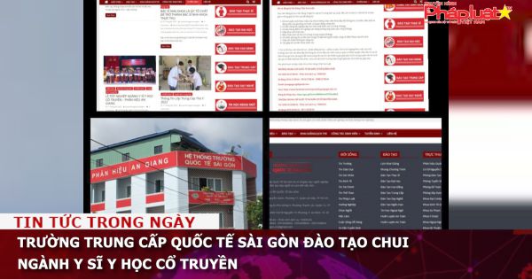 Trường Trung cấp Quốc tế Sài Gòn đào tạo chui ngành Y sĩ y học cổ truyền