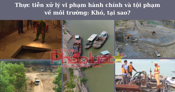 Thực tiễn xử lý vi phạm hành chính và tội phạm về môi trường: Khó, tại sao?